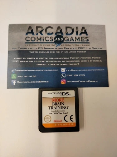More Brain Training Del Dr. Kawashima Nintendo DS NDS Solo Cartuccia Loose